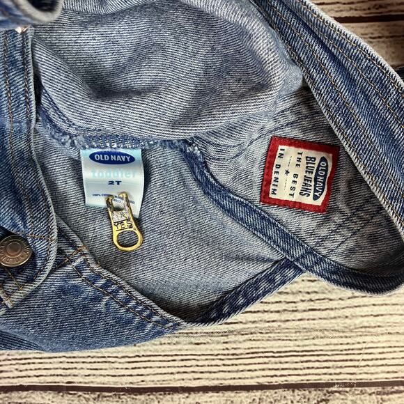Y2k Old Navy Denim Overalls - Picture 6 of 6